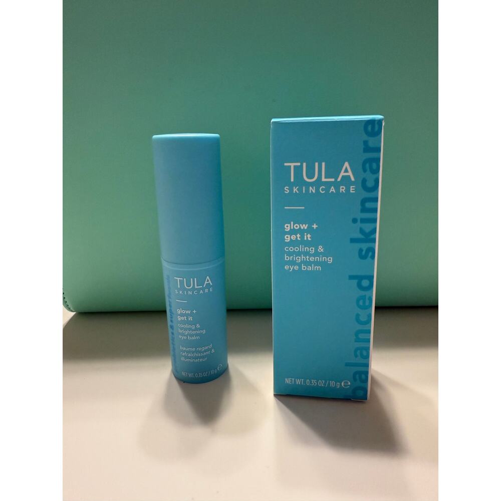 TULA Glow + Get‎ It Cooling & Brightening Eye Balm - 0.35oz (MSRP $38)